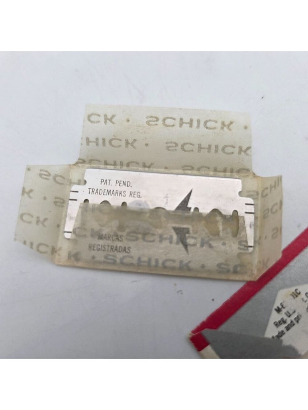 Schick Stainless Steel Double Edge Razor Blade In Original Packaging Made In USA - Picture 5 of 5
